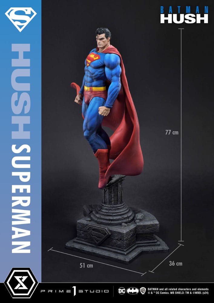 DC Comics statuette Ultimate Premium Masterline Series 1/4 Batman: Hush (Comic) Superman Bonus Version 77 cm