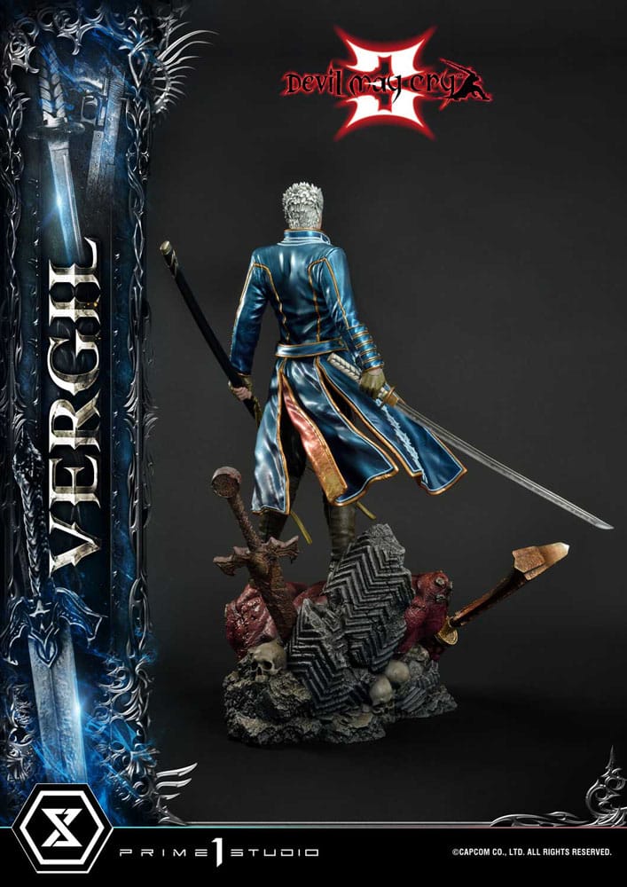 Devil May Cry 3 Statuette Ultimate Premium Masterline Series 1/4 Vergil Standard Version 69 cm