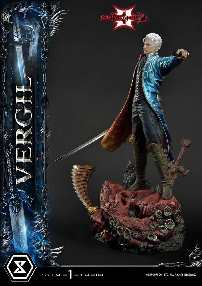 Devil May Cry 3 Statuette Ultimate Premium Masterline Series 1/4 Vergil Standard Version 69 cm
