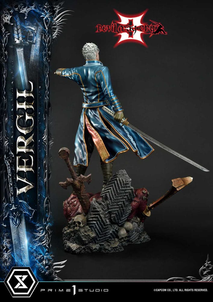 Devil May Cry 3 Statuette Ultimate Premium Masterline Series 1/4 Vergil Standard Version 69 cm