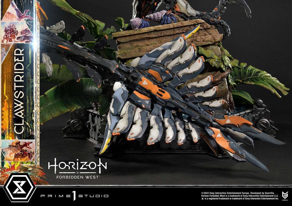 Horizon Forbidden West statuette Ultimate Premium Masterline Series 1/4 Clawstrider 68 cm
