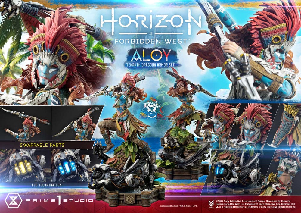 Horizon Forbidden West statuette Ultimate Premium Masterline Series 1/4 Aloy 69 cm