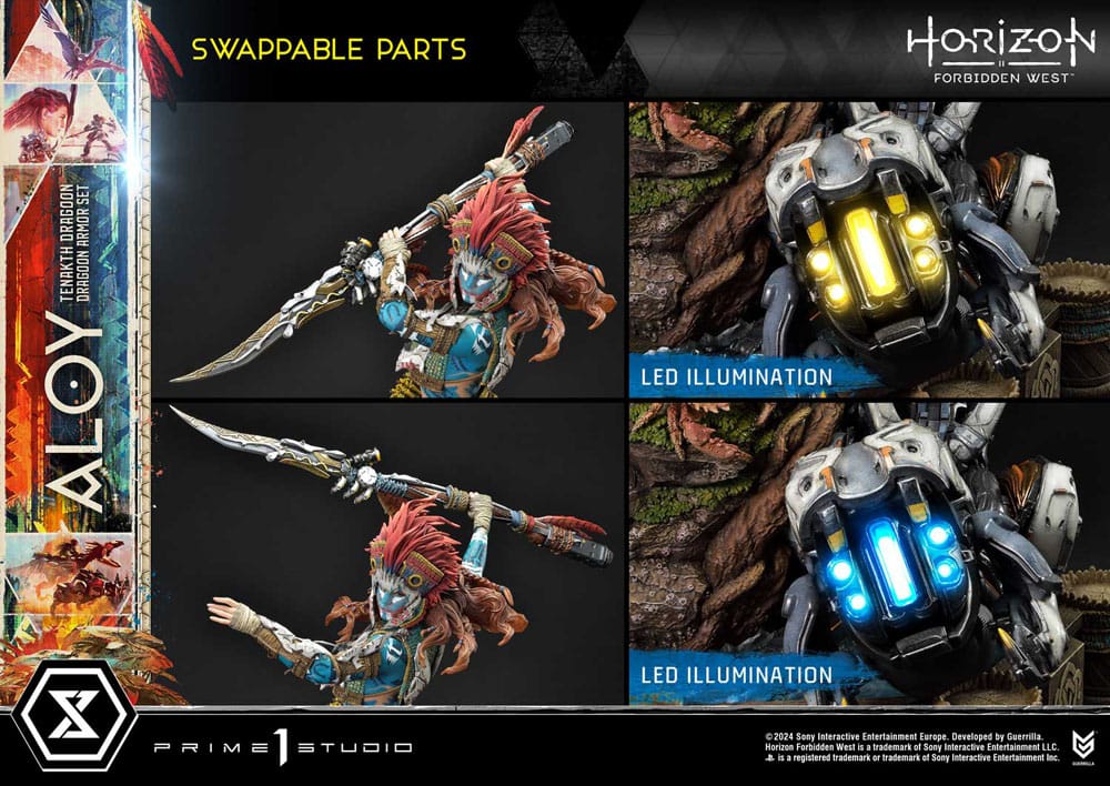 Horizon Forbidden West statuette Ultimate Premium Masterline Series 1/4 Aloy 69 cm