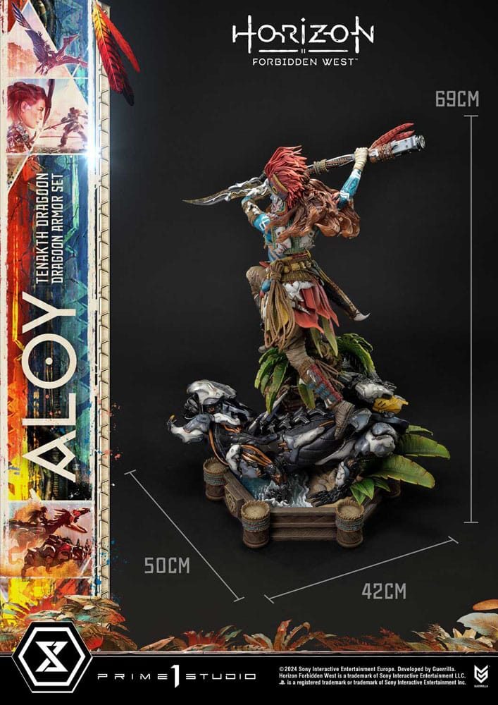 Horizon Forbidden West statuette Ultimate Premium Masterline Series 1/4 Aloy 69 cm