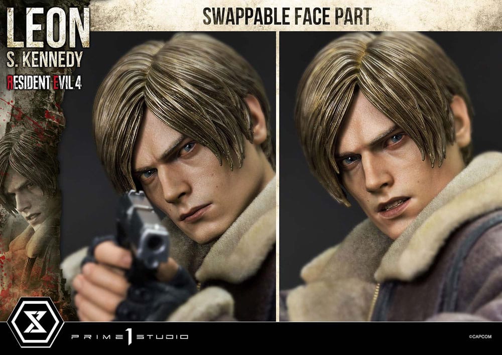Statuette Resident Evil 4 Ultimate Premium Masterline Series 1/4 Leon S. Kennedy 64 cm