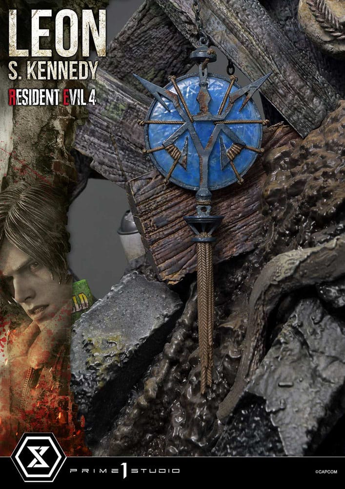 Statuette Resident Evil 4 Ultimate Premium Masterline Series 1/4 Leon S. Kennedy 64 cm