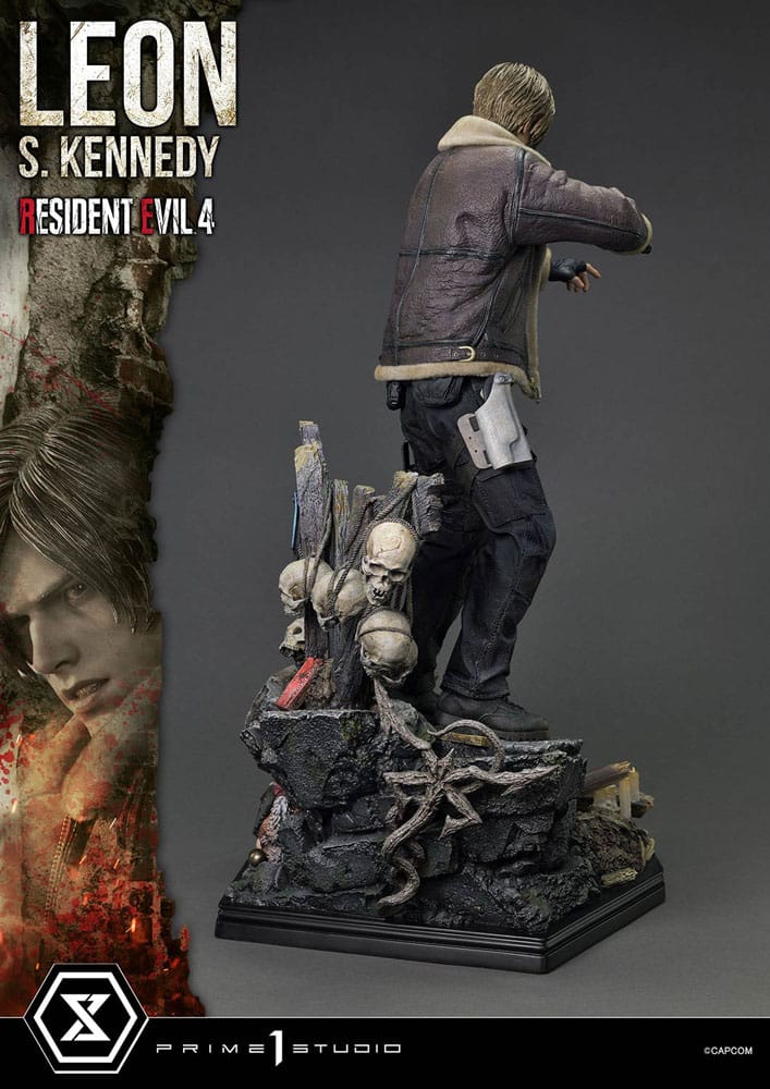 Statuette Resident Evil 4 Ultimate Premium Masterline Series 1/4 Leon S. Kennedy 64 cm