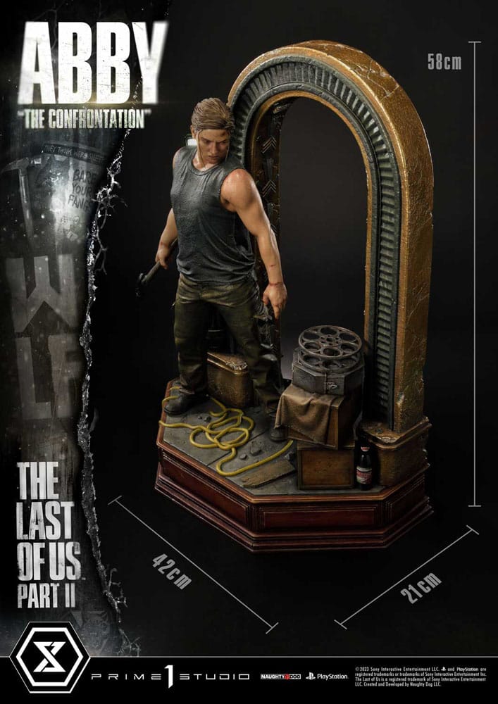 The Last of Us Part II : Statuette 1/4 Abby "The Confrontation" Bonus Version 58 cm