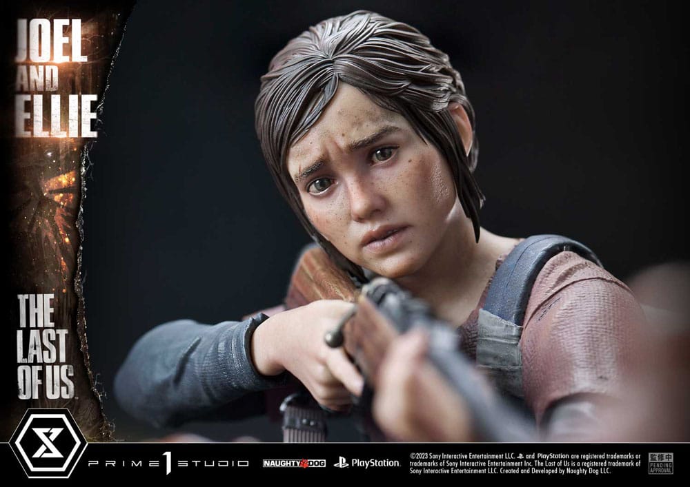 The Last of Us Part I statuette 1/4 Ultimate Premium Masterline Series Joel & Ellie (The Last of Us Part I) 73 cm