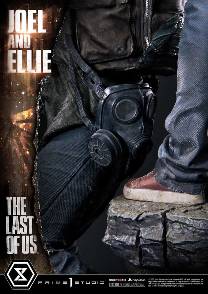 The Last of Us Part I statuette 1/4 Ultimate Premium Masterline Series Joel & Ellie (The Last of Us Part I) 73 cm