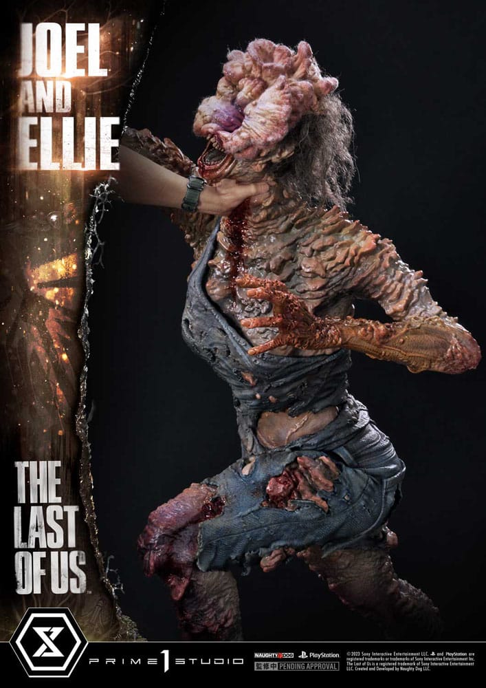 The Last of Us Part I statuette 1/4 Ultimate Premium Masterline Series Joel & Ellie (The Last of Us Part I) 73 cm