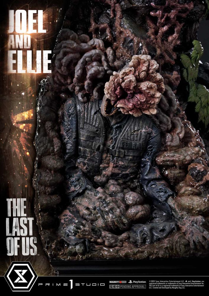The Last of Us Part I statuette 1/4 Ultimate Premium Masterline Series Joel & Ellie (The Last of Us Part I) 73 cm