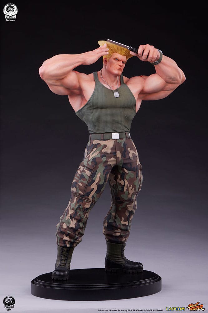 Street Fighter 6 statuette PVC 1/4 Guile Deluxe Edition 50 cm