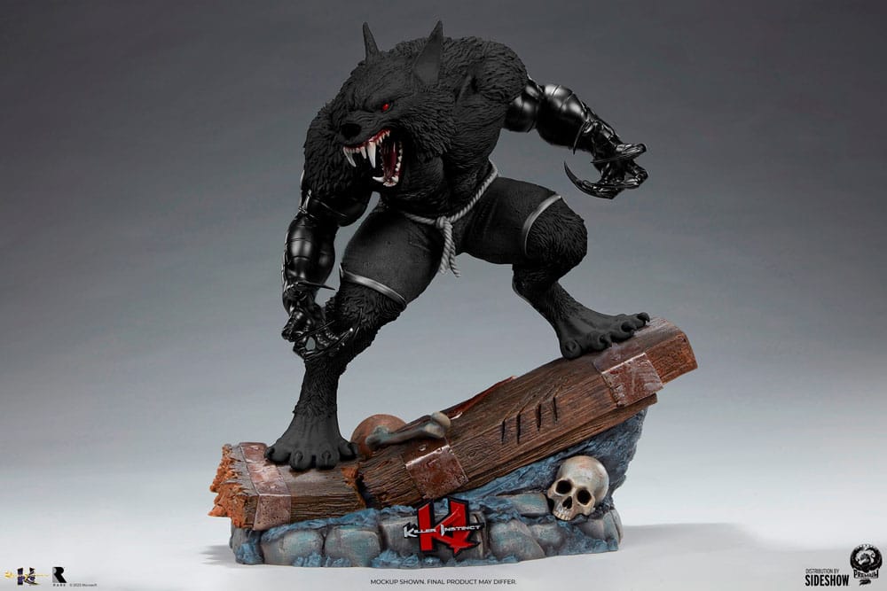 Killer Instinct : Statuette 1/4 Sabrewulf (Blanc, Noir et Bleu) 44 cm