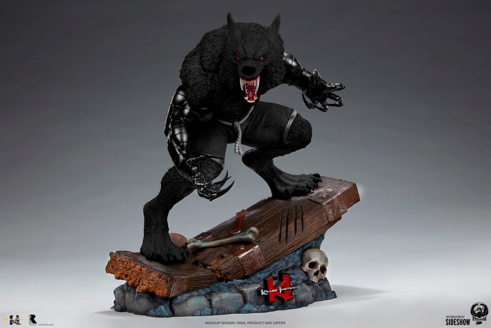 Killer Instinct : Statuette 1/4 Sabrewulf (Blanc, Noir et Bleu) 44 cm