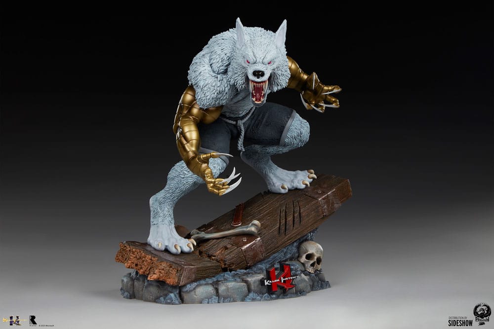 Killer Instinct : Statuette 1/4 Sabrewulf (Blanc, Noir et Bleu) 44 cm