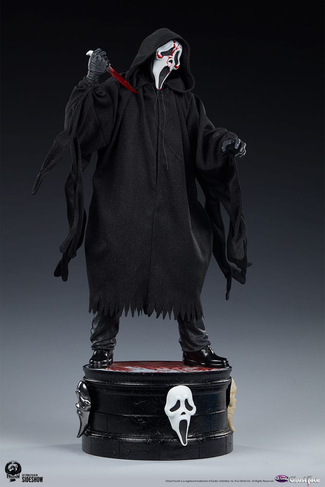 Scream : Ghost Face statuette Deluxe Version 57 cm