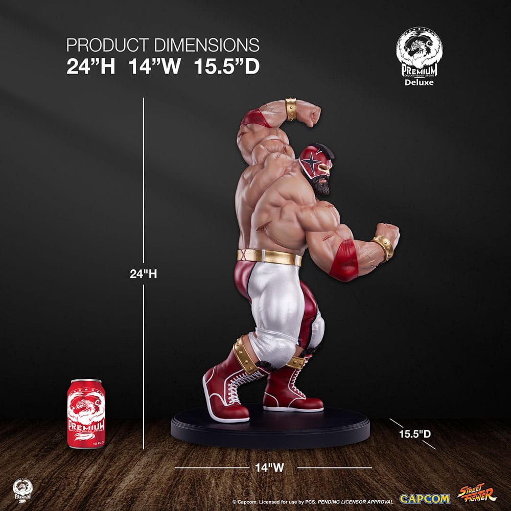 Street Fighter statuette Premier Series 1/4 Zangief (Deluxe Edition) 61 cm