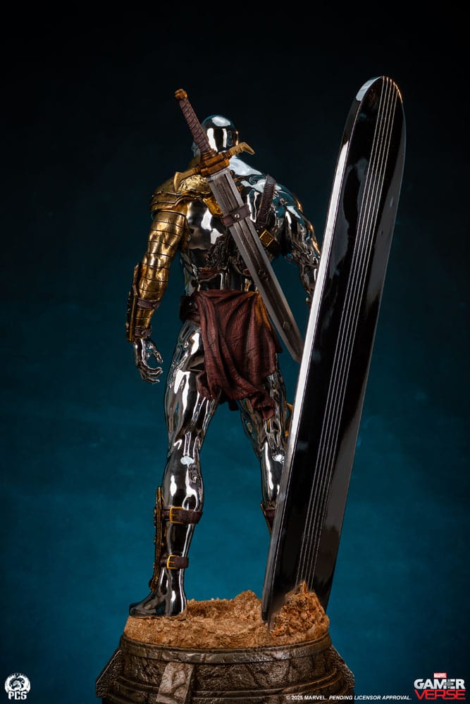 Statuette Marvel Gamerverse 1/3 Le surfer d'argent 77 cm