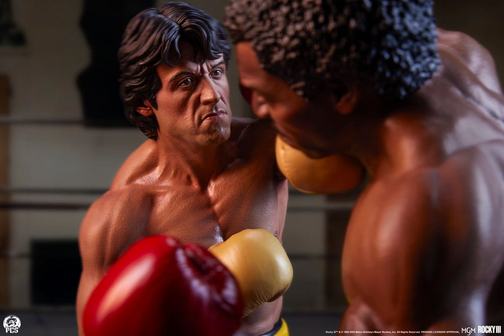 Rocky 3 : L'Œil du tigre diorama 1/4 figurine Rocky Balboa & Apollo Creed 48 cm