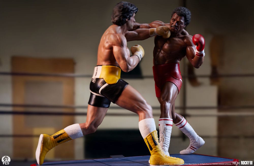 Rocky 3 : L'Œil du tigre diorama 1/4 figurine Rocky Balboa & Apollo Creed 48 cm