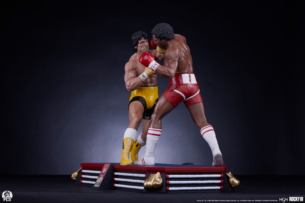 Rocky 3 : L'Œil du tigre diorama 1/4 figurine Rocky Balboa & Apollo Creed 48 cm