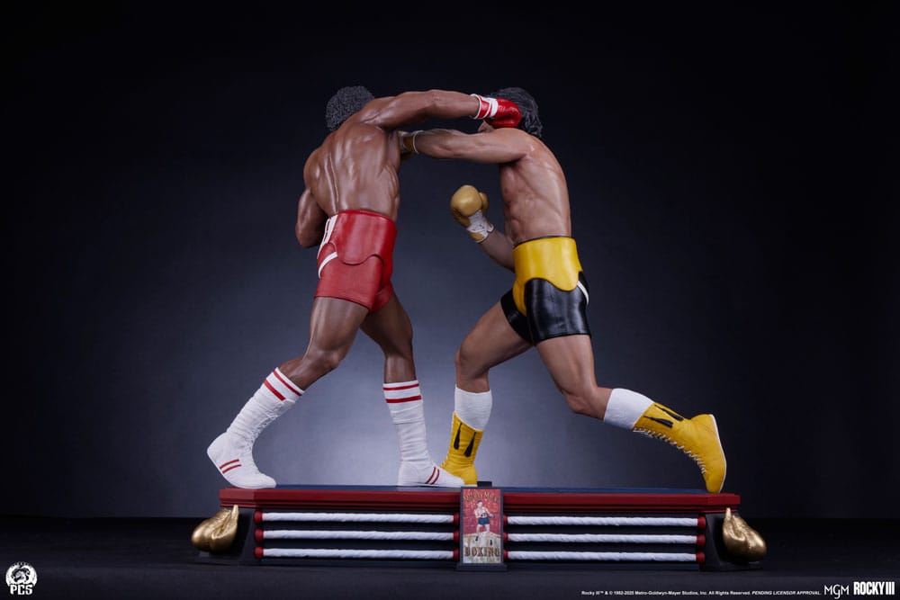 Rocky 3 : L'Œil du tigre diorama 1/4 figurine Rocky Balboa & Apollo Creed 48 cm