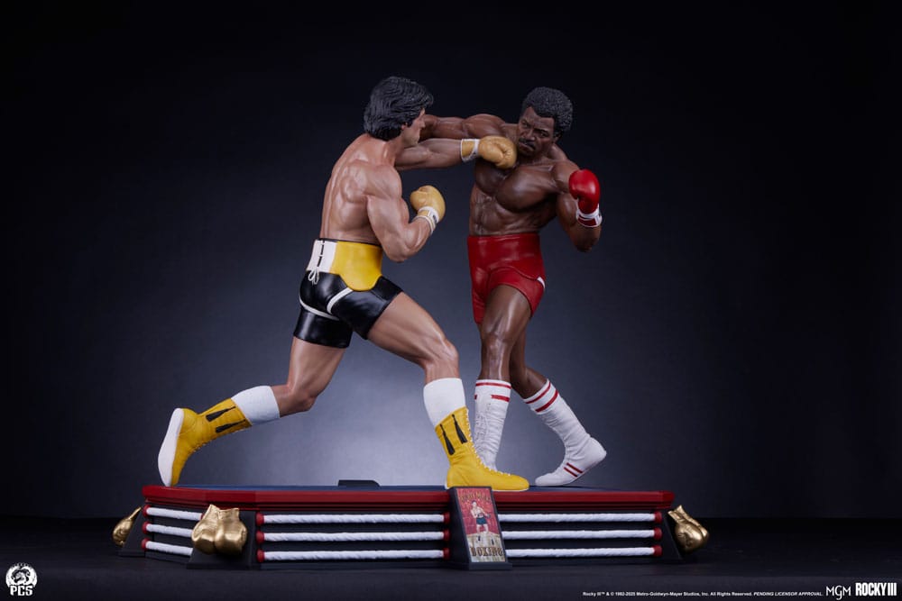 Rocky 3 : L'Œil du tigre diorama 1/4 figurine Rocky Balboa & Apollo Creed 48 cm
