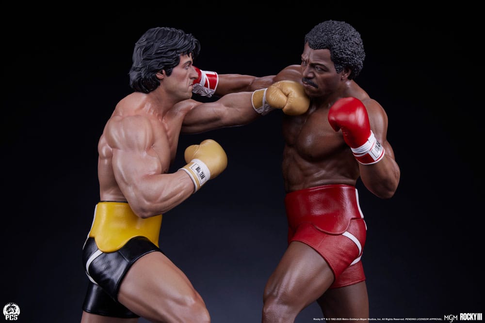 Rocky 3 : L'Œil du tigre diorama 1/4 figurine Rocky Balboa & Apollo Creed 48 cm