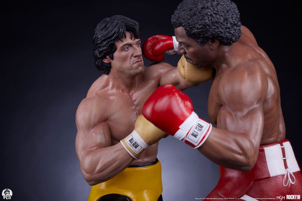 Rocky 3 : L'Œil du tigre diorama 1/4 figurine Rocky Balboa & Apollo Creed 48 cm