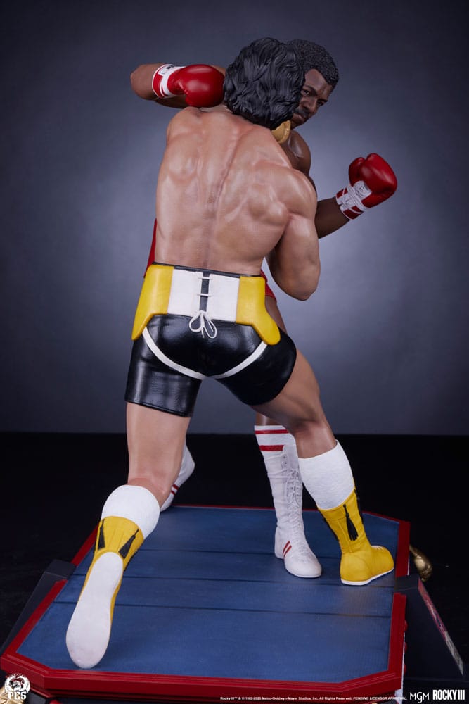 Rocky 3 : L'Œil du tigre diorama 1/4 figurine Rocky Balboa & Apollo Creed 48 cm