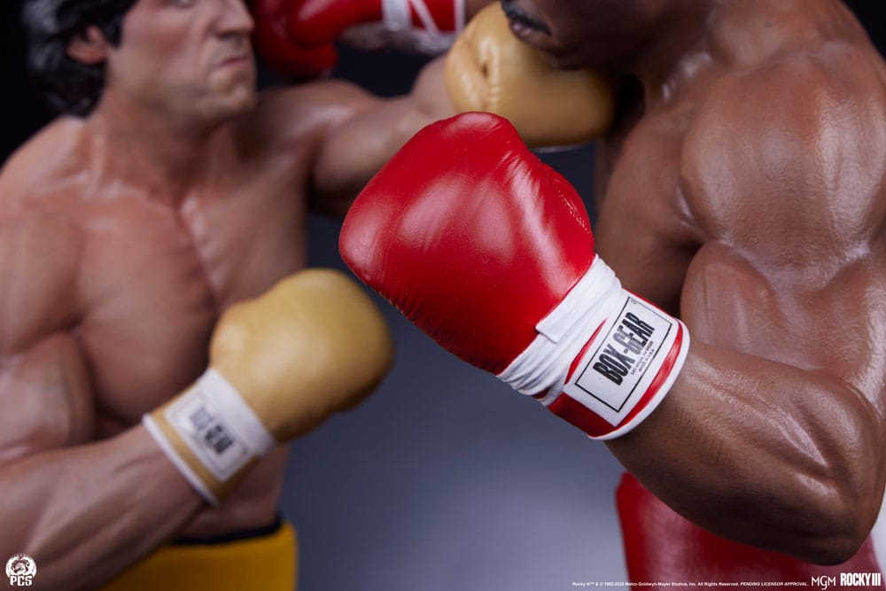 Rocky 3 : L'Œil du tigre diorama 1/4 figurine Rocky Balboa & Apollo Creed 48 cm