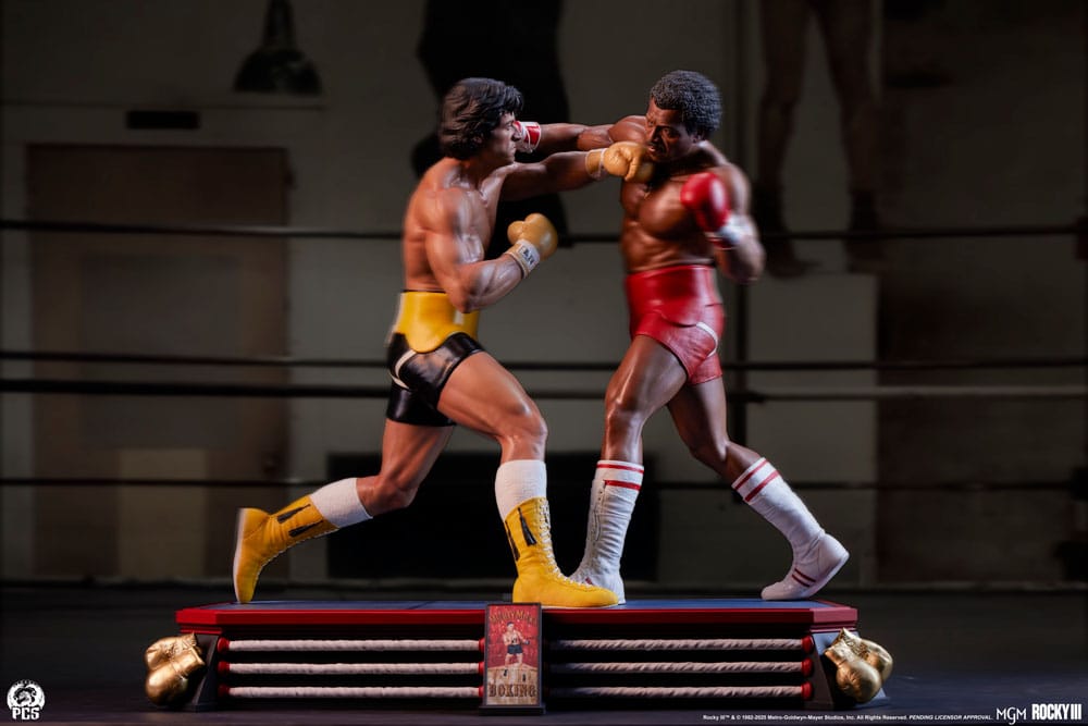 Rocky 3 : L'Œil du tigre diorama 1/4 figurine Rocky Balboa & Apollo Creed 48 cm