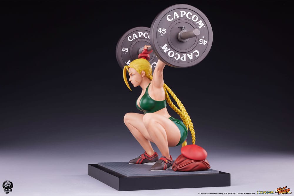 Street Fighter statuette Premier Series 1/4 Cammy: Powerlifting SF6 41 cm (3 Versions)