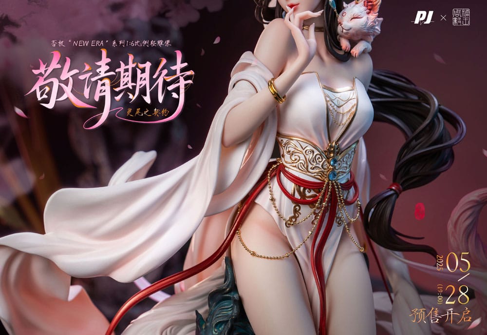 Original Character statuette PVC 1/6 Contract Illustration by Zhou Yi x New Era 41 cm