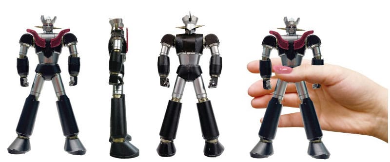 Mazinger Model Kit Metallic Nano Puzzle Grendizer U 14 cm