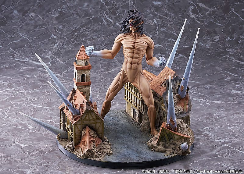 Attack on Titan statuette PVC Eren Jaeger: Attack Titan Ver. -Judgment- 25 cm