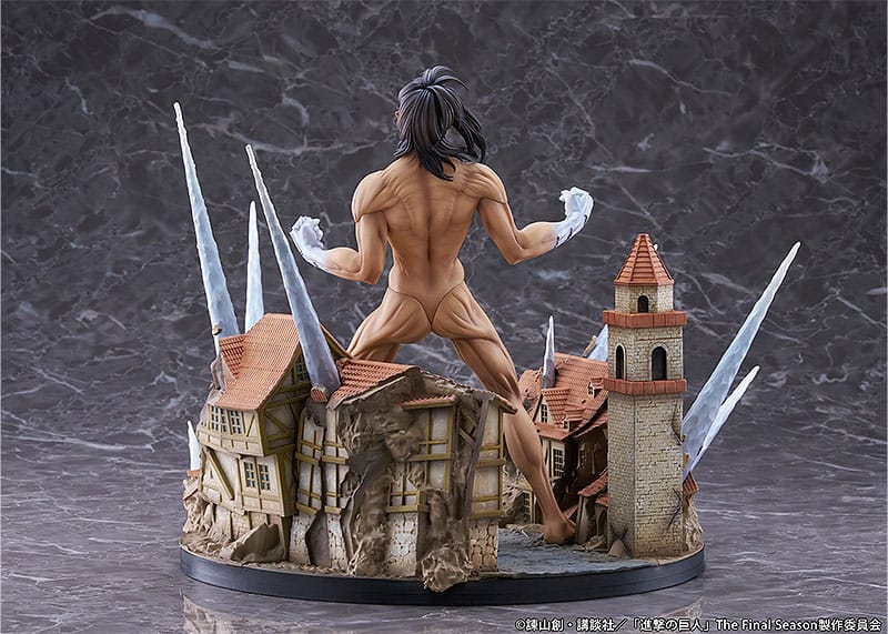 Attack on Titan statuette PVC Eren Jaeger: Attack Titan Ver. -Judgment- 25 cm