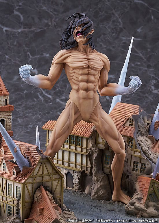 Attack on Titan statuette PVC Eren Jaeger: Attack Titan Ver. -Judgment- 25 cm