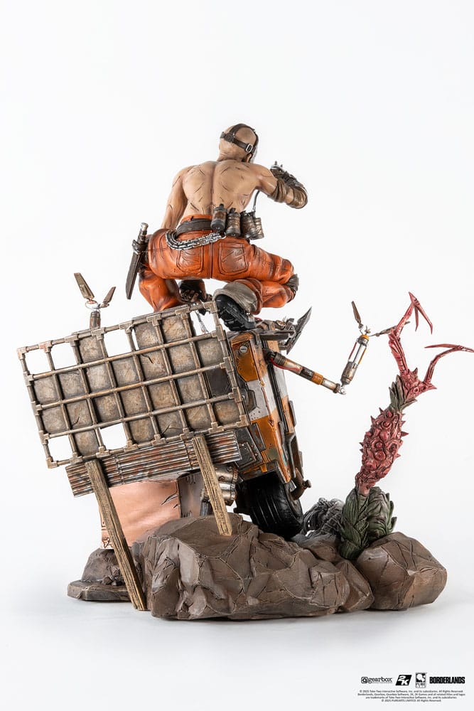 Borderlands 3 statuette 1/6 Psycho & Claptrap Diorama 40 cm
