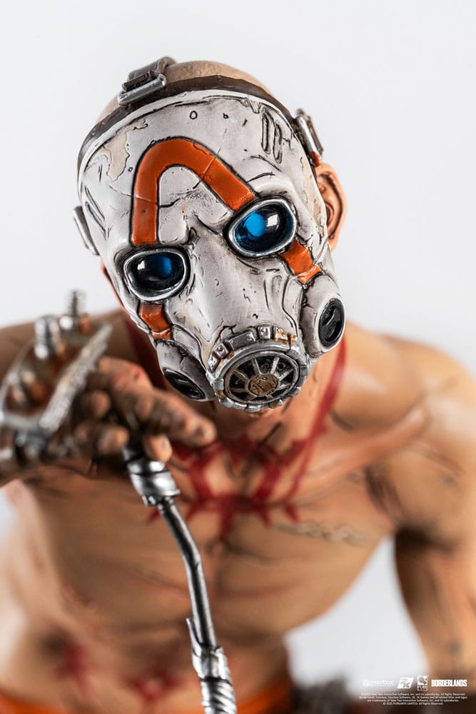 Borderlands 3 statuette 1/6 Psycho & Claptrap Diorama 40 cm
