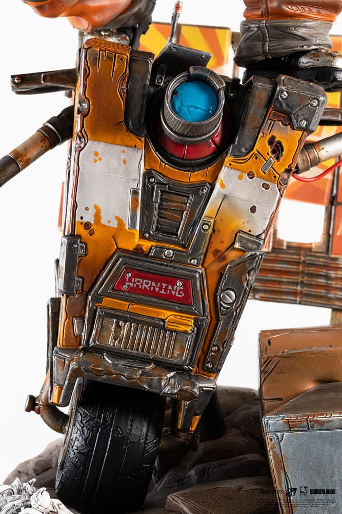 Borderlands 3 statuette 1/6 Psycho & Claptrap Diorama 40 cm