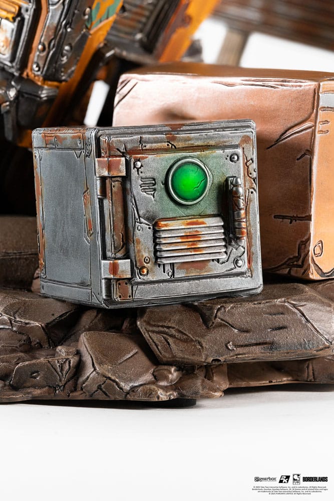 Borderlands 3 statuette 1/6 Psycho & Claptrap Diorama 40 cm