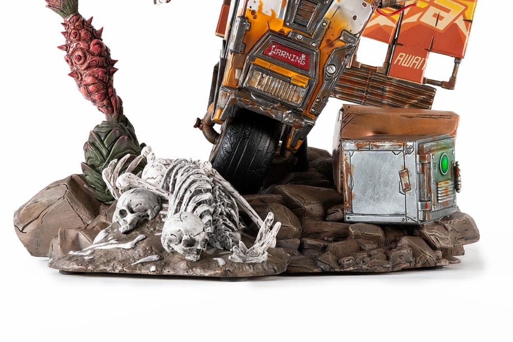 Borderlands 3 statuette 1/6 Psycho & Claptrap Diorama 40 cm