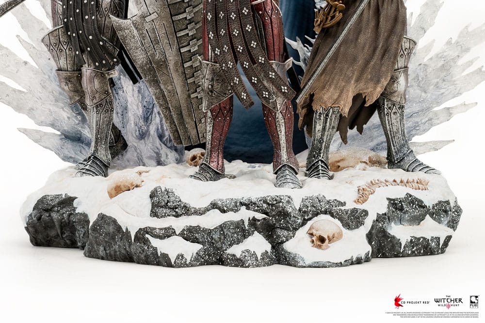 The Witcher 3 statuette 1/6 Wild Hunt Diorama 55 cm