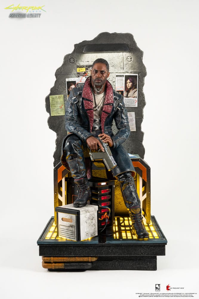 Cyberpunk 2077 Phantom Liberty statuette 1/4 Solomon Reed 55 cm
