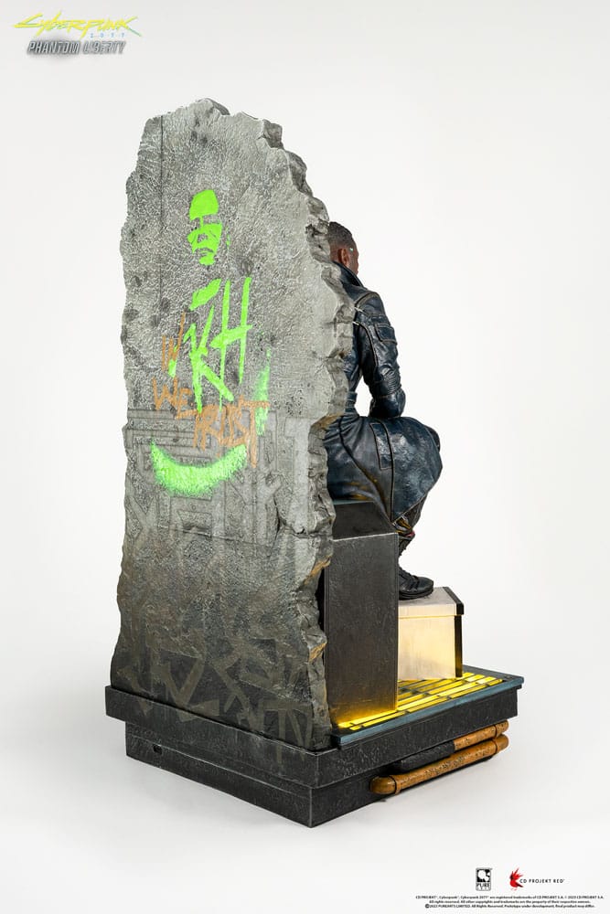 Cyberpunk 2077 Phantom Liberty statuette 1/4 Solomon Reed 55 cm