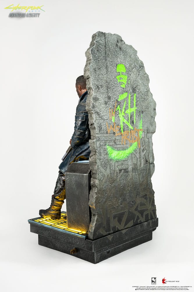 Cyberpunk 2077 Phantom Liberty statuette 1/4 Solomon Reed 55 cm