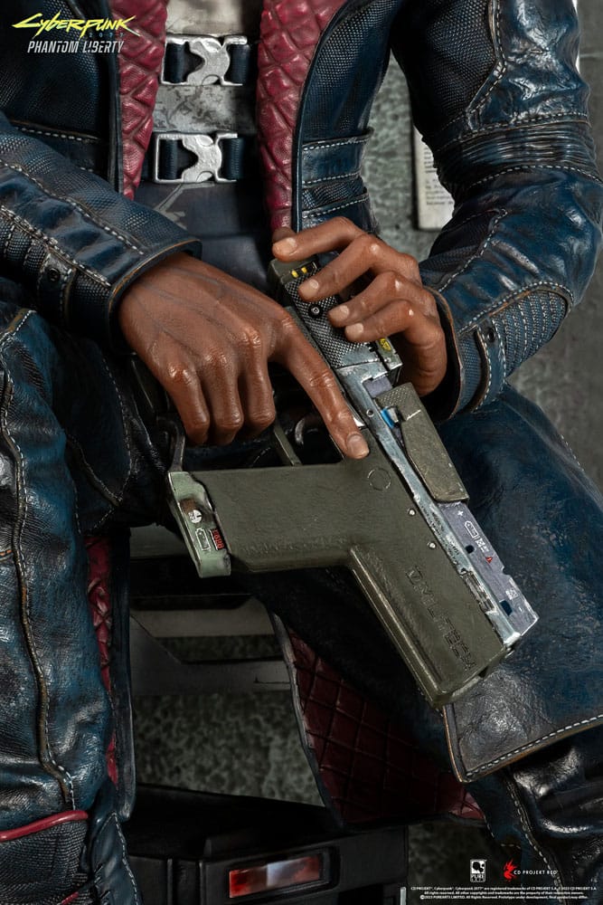 Cyberpunk 2077 Phantom Liberty statuette 1/4 Solomon Reed 55 cm