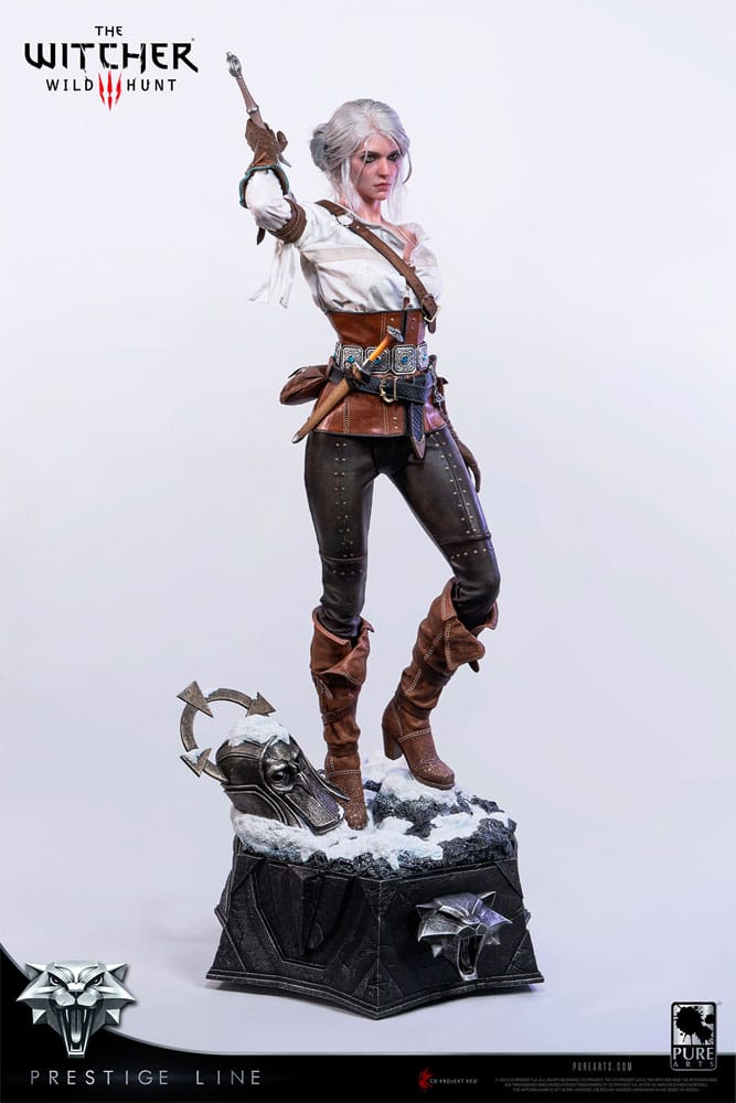 Statuette The Witcher 1/2 Ligne Prestige Ciri de Cintra 111 cm